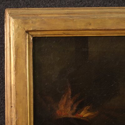 Neoclassical Artist, Figurative Scene, Late 18th Century, Oil on Canvas, Framed-RP-1719288