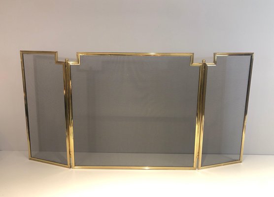 Neoclassical Brass and Mesh Firewall-BA-1365320