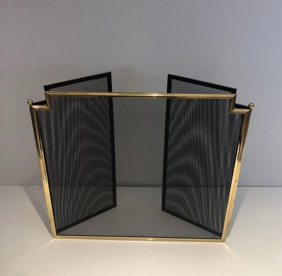 Neoclassical Brass and Mesh Firewall-BA-1365320