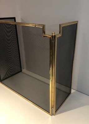 Neoclassical Brass and Mesh Firewall-BA-1365320