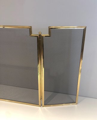 Neoclassical Brass and Mesh Firewall-BA-1365320