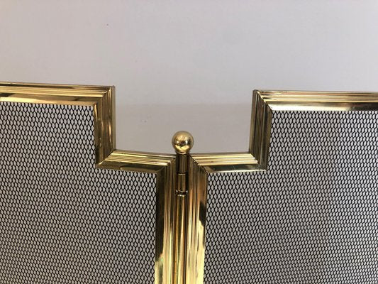 Neoclassical Brass and Mesh Firewall-BA-1365320