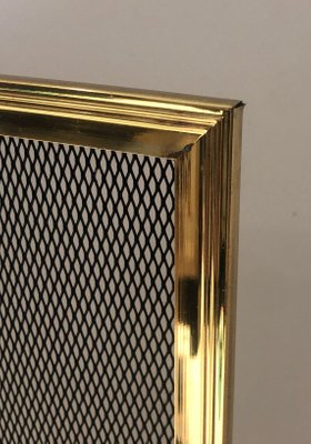 Neoclassical Brass and Mesh Firewall-BA-1365320