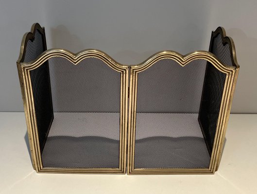 Neoclassical Brass Firewall, 1970s-BA-1784744