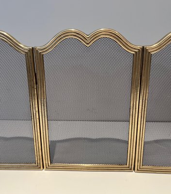 Neoclassical Brass Firewall, 1970s-BA-1784744