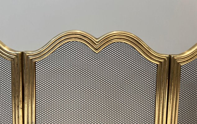 Neoclassical Brass Firewall, 1970s-BA-1784744