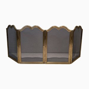 Neoclassical Brass Firewall, 1970s-BA-1784744