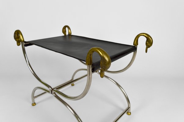 Neoclassical Curule Chair, 1960-XNH-1144073