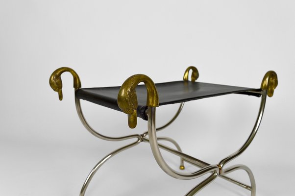 Neoclassical Curule Chair, 1960-XNH-1144073