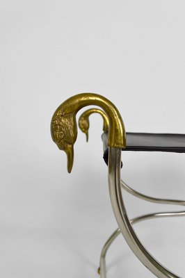 Neoclassical Curule Chair, 1960-XNH-1144073