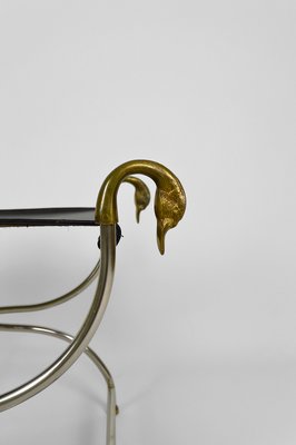 Neoclassical Curule Chair, 1960-XNH-1144073