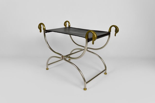 Neoclassical Curule Chair, 1960-XNH-1144073