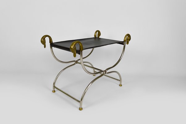 Neoclassical Curule Chair, 1960-XNH-1144073