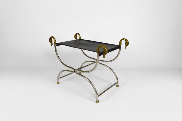 Neoclassical Curule Chair, 1960-XNH-1144073