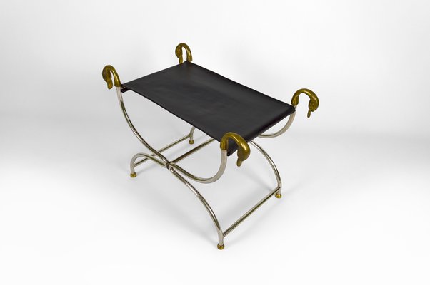 Neoclassical Curule Chair, 1960-XNH-1144073