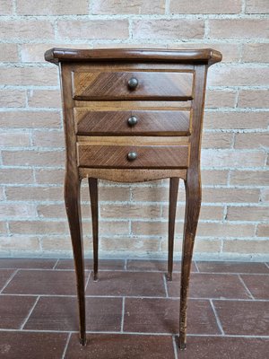 Neoclassical Entrance Table with 3 Drawers, Italy, 1980s-ZUW-1799583