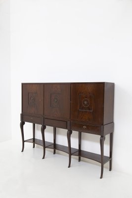 Neoclassical Italian Mahogany Sideboard attrivuted to Gianni Versace, 1955-RCE-1414915