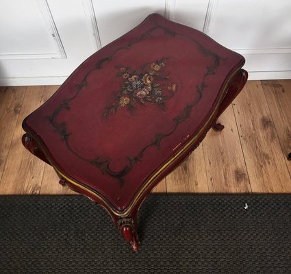 Neoclassical Italian Table in Walnut, 1950s-EUP-1768076