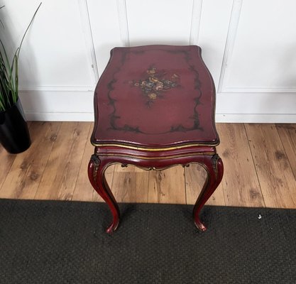 Neoclassical Italian Table in Walnut, 1950s-EUP-1768076