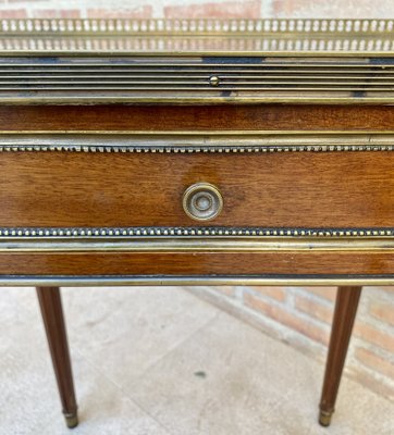 Neoclassical Mahogany Bedside Tables, 1920s, Set of 2-NOU-1764390