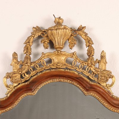 Neoclassical Mirror in Gilded Walnut-VMM-1807338