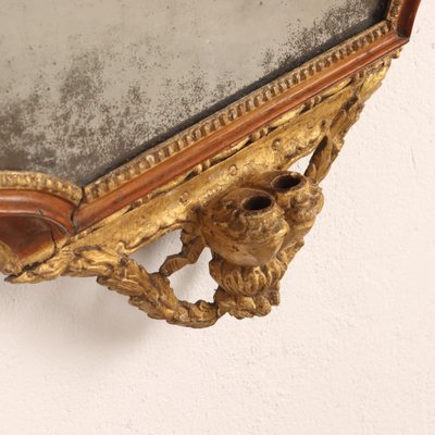 Neoclassical Mirror in Gilded Walnut-VMM-1807338