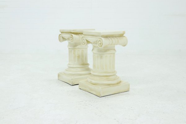 Neoclassical Plaster Pedestal, 1980s-VV-1196047