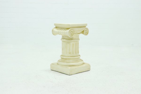 Neoclassical Plaster Pedestal, 1980s-VV-1196047