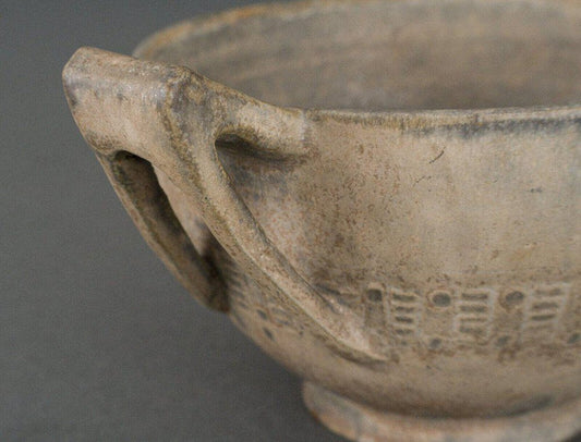 Neoclassical Sandstone Cup with Grips by Charles Gréber