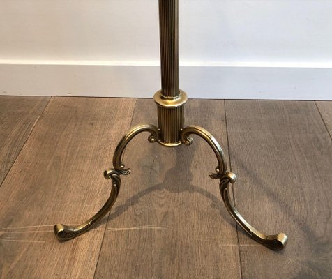 Neoclassical Style Brass Towel Rack, 1920s-BA-1817028