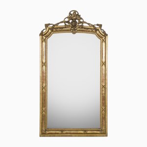 Neoclassical Style Giltwood Rope and Tassel Motif Mirror-YK-1757362