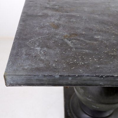 Neoclassical Urn Zinc Pedestal Dining or Centre Table, Late 20th Century-NYF-2024138