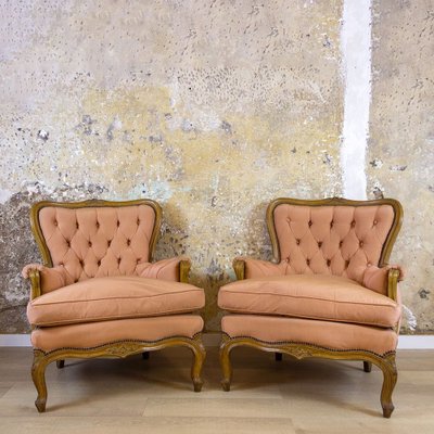 Neoclassical Walnut Armchair, 1930s-CQZ-820067