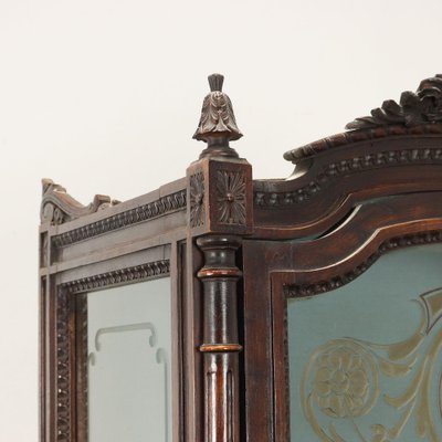 Neoclassical Walnut Showcase, Italy-VMM-1789480