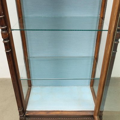 Neoclassical Walnut Showcase, Italy-VMM-1789480