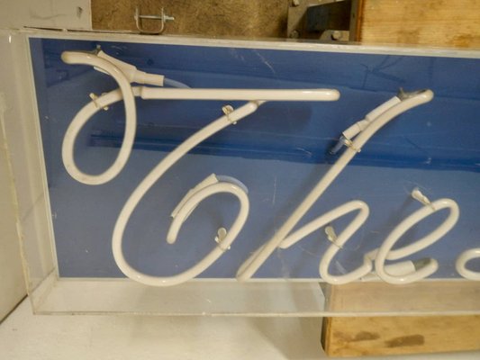 Neon Leather Workshop Sign, 1980s-WWQ-1306150