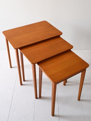 Nest Tables, 1960s, Set of 3-QWP-2034936