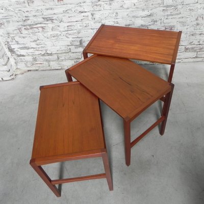 Nesting Tables, 1960s, Set of 3-TL-694229