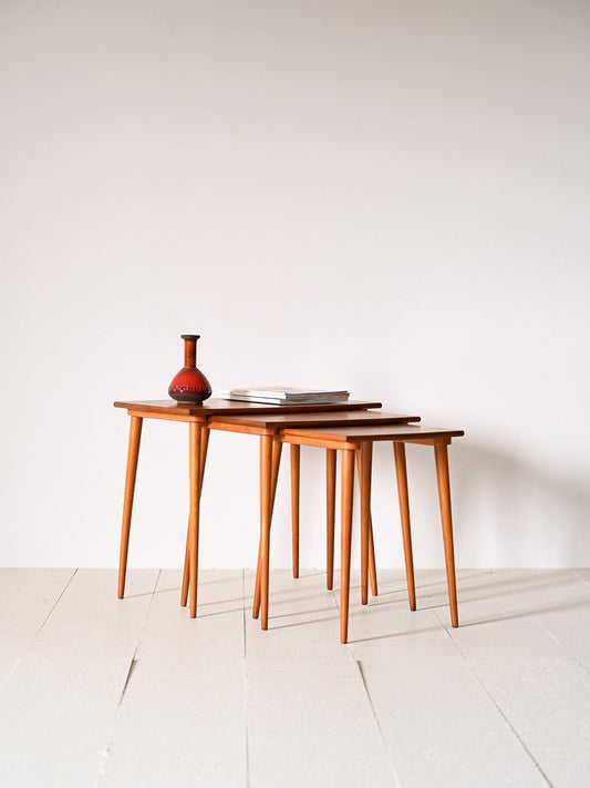 Nesting Tables, 1960s, Set of 3