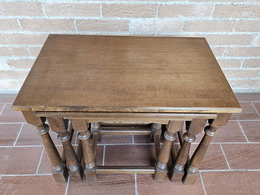 Nesting Tables, 1980s, Set of 3-ZUW-1799544