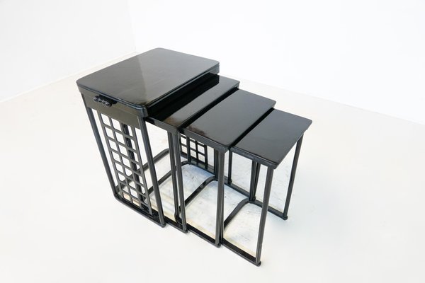 Nesting Tables 986 by Josef Hoffman, Vienna, 1900s-FGA-1802646