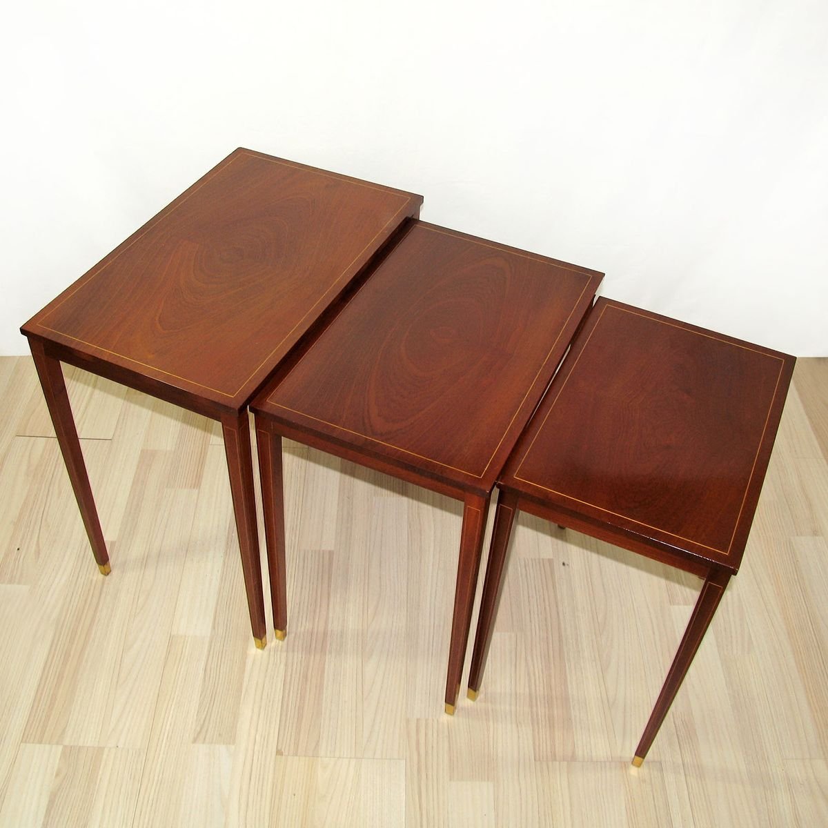 Nesting Tables by Bodafors Svenska Möbelfabrikerna, 1950s, Set of 3-YGE-888078