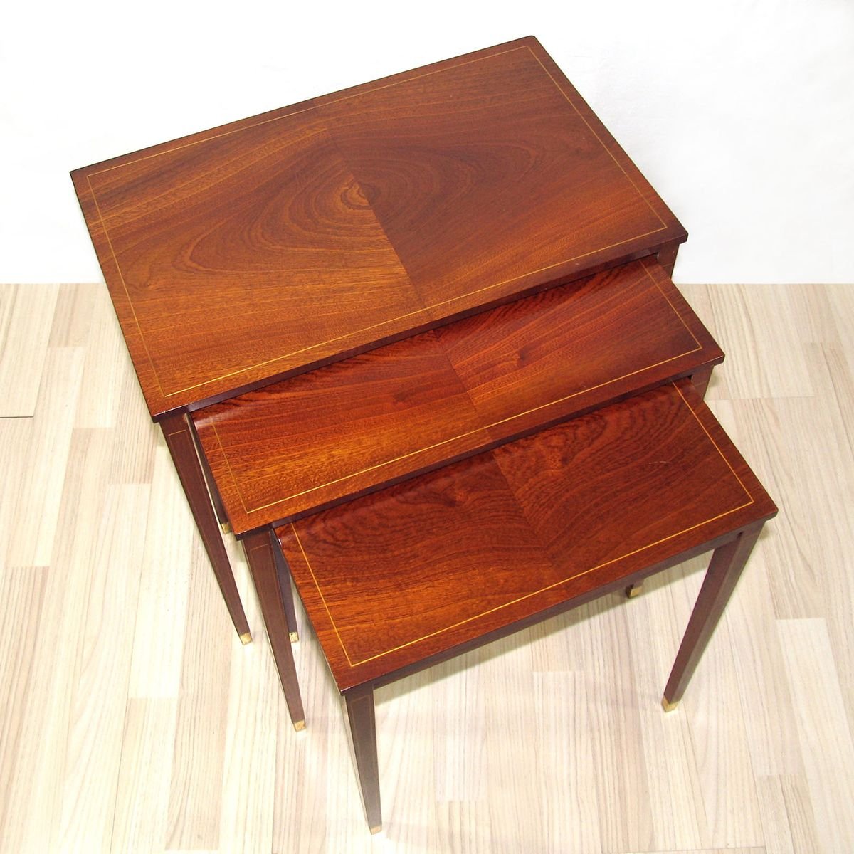 Nesting Tables by Bodafors Svenska Möbelfabrikerna, 1950s, Set of 3-YGE-888078