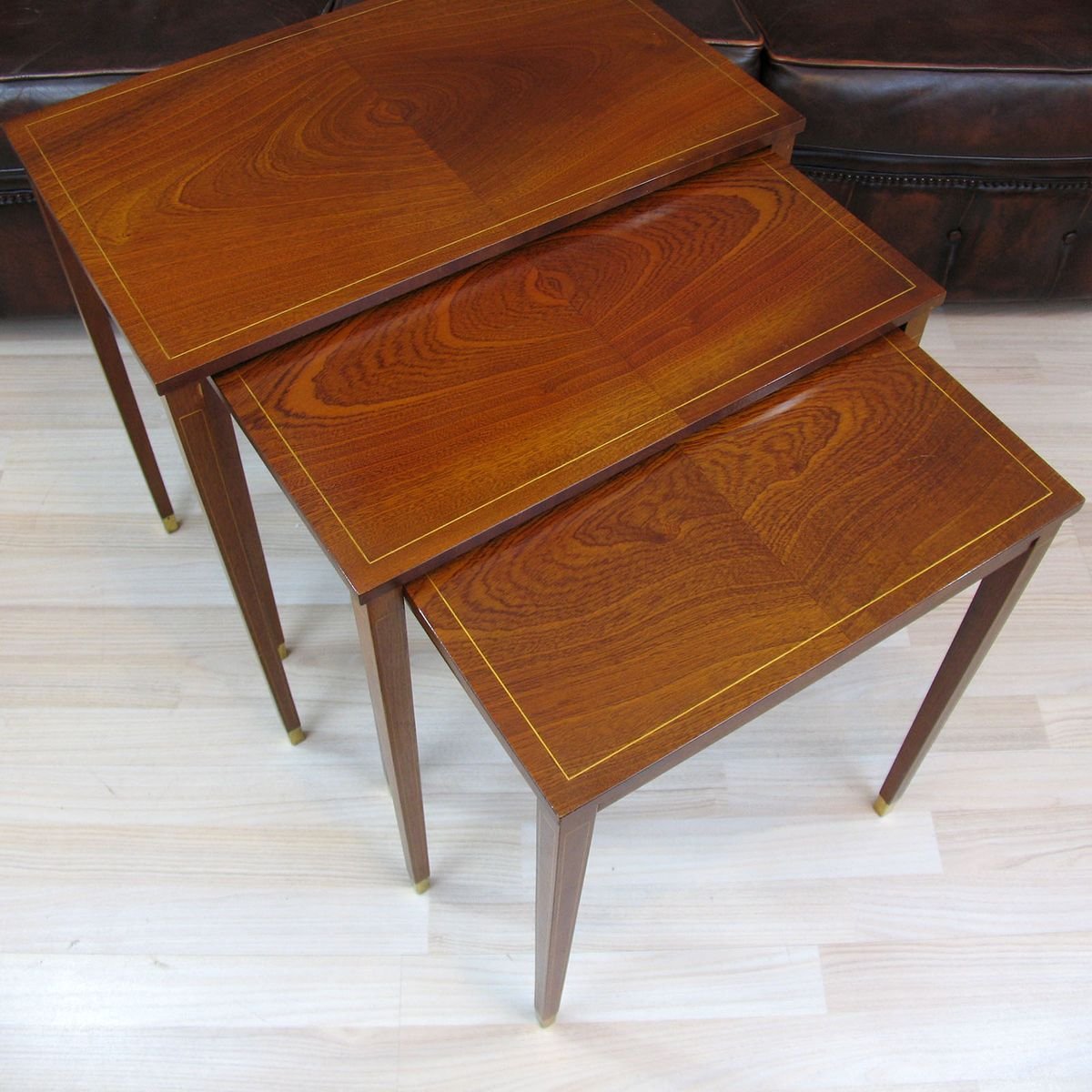 Nesting Tables by Bodafors Svenska Möbelfabrikerna, 1950s, Set of 3-YGE-888078