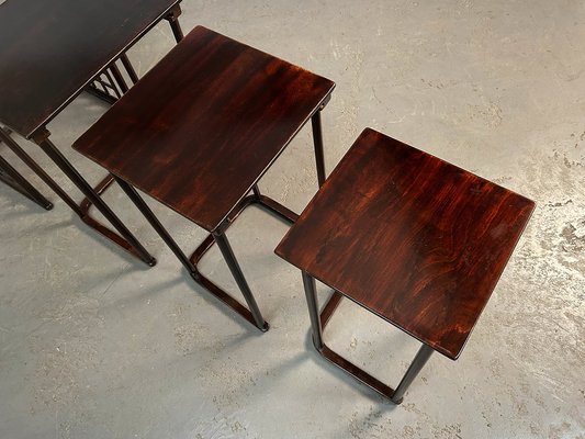 Nesting Tables by Josef Hoffmann for J&J Kohn, 1890s, Set of 4-RPY-1797460