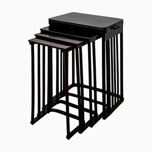 Nesting Tables by Josef Hoffmann for J.& J. Kohn, 1906, Set of 4-TJY-1265127