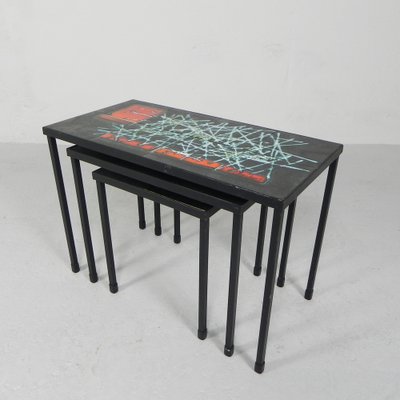 Nesting Tables by Juliette Belarti, 1960s, Set of 3-TL-1773680