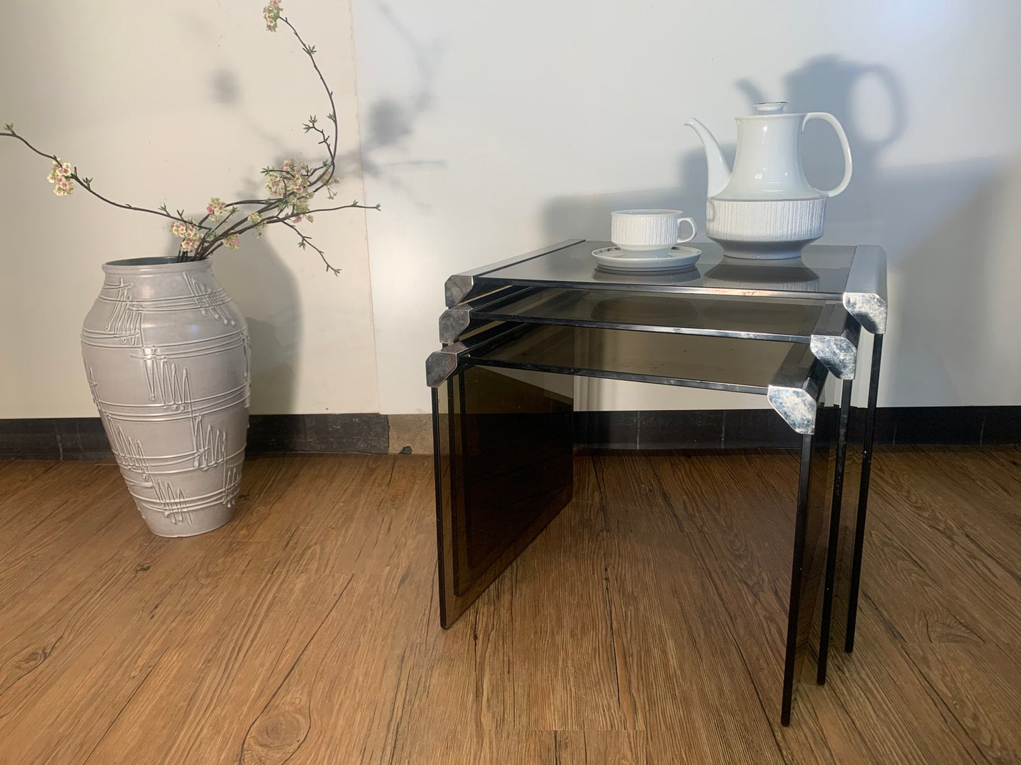 Nesting Tables by Pierangelo Gallotti, 1970s, Set of 3