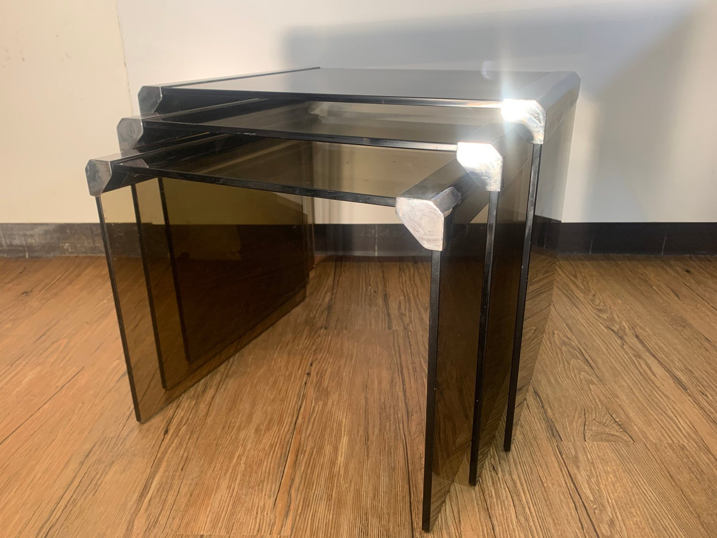 Nesting Tables by Pierangelo Gallotti, 1970s, Set of 3-PYR-589844