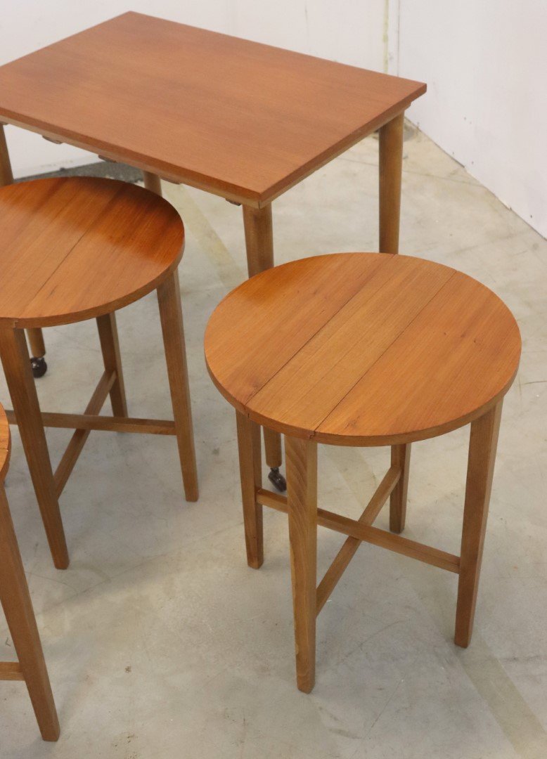 Nesting Tables by Poul Hundevad, Set of 5